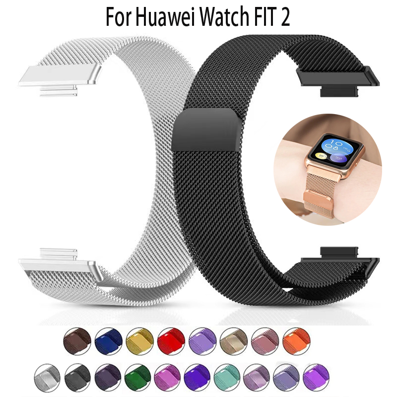 Milanese Loop Magnetic - Milanese Loop Band For Huawei Watch