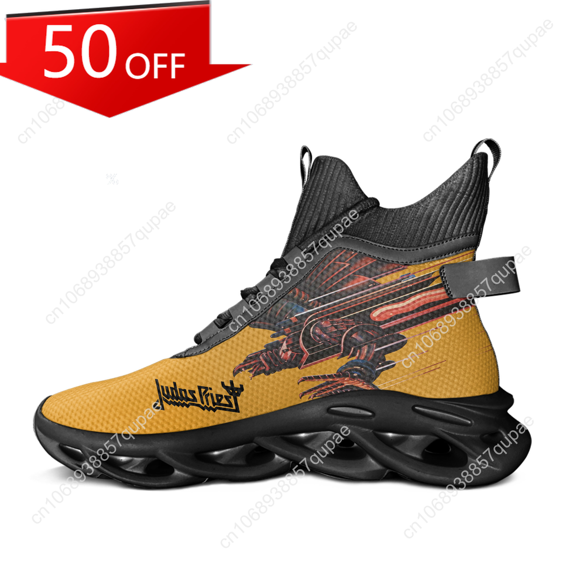 Judas Priest High Top Flats Sn - đánh giá và giá Mesh Strap Metal