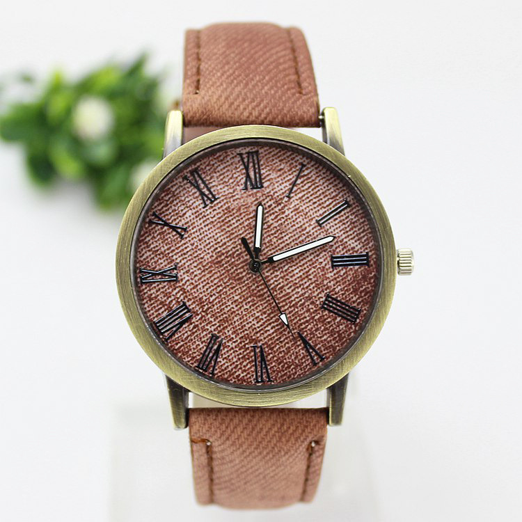 New Fashion Men Casual Quartz  - đánh giá và giá Leather Watch Band Men