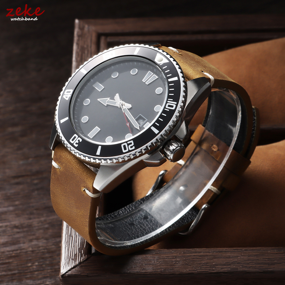 Vintage Soft Oil Wax Watch Ban - đánh giá và giá Rubber Strap Diver