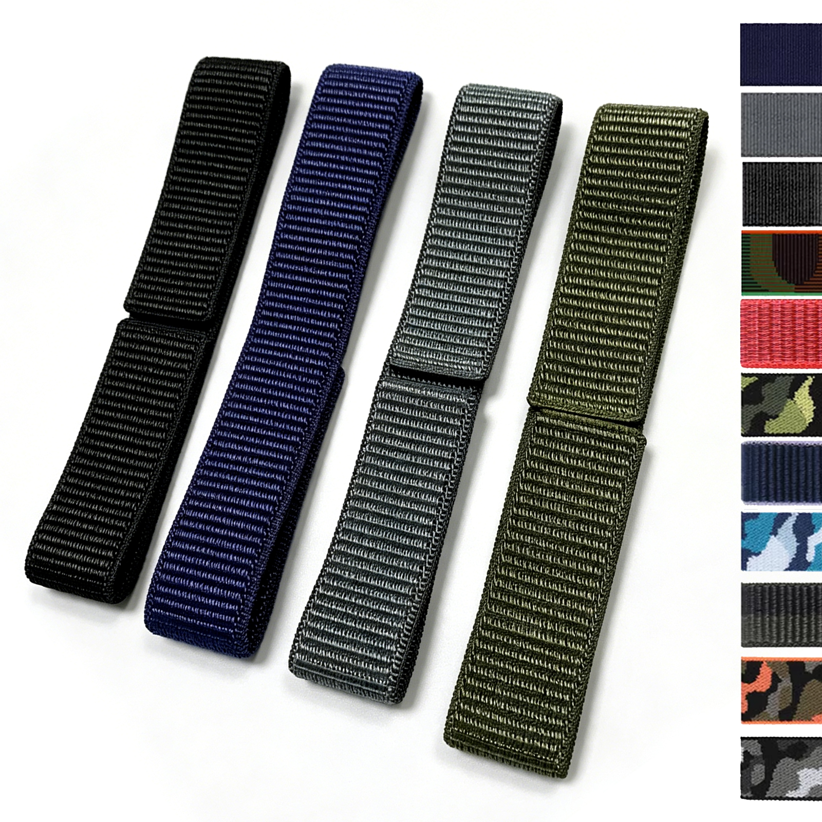 26/22mm Hook Loop Nylon Watch  - đánh giá và giá Sport Loop Velcro