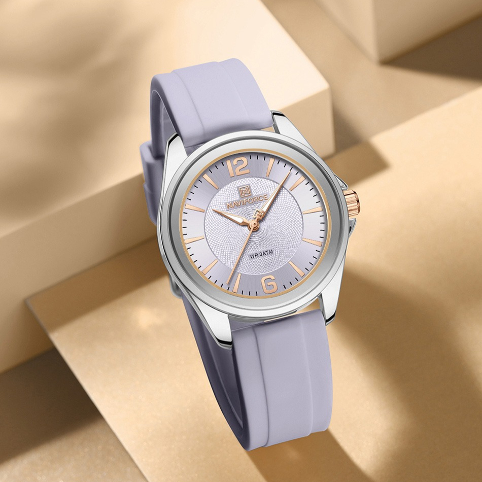 New Style NAVIFORCE Women's Wa - đánh giá và giá Silicone Band Women