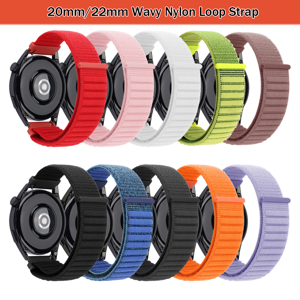 20mm 22mm Nylon Sport Strap Fo - đánh giá và giá Sport Loop Velcro