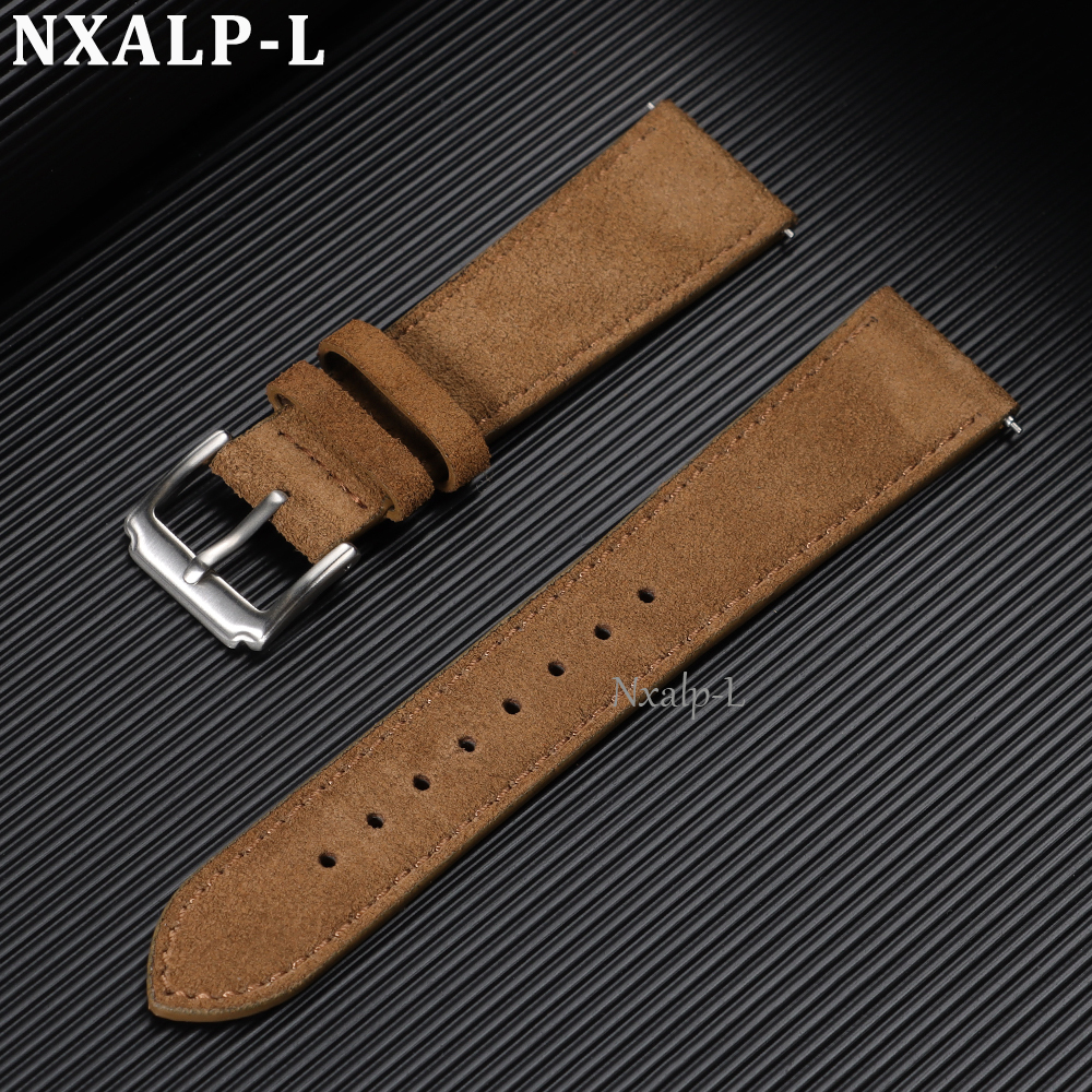 Vintage Suede Strap Soft Cowhi - đánh giá và giá Suede Strap Watch