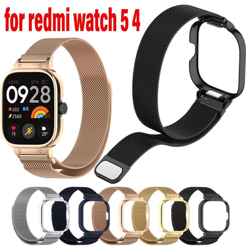 Metal Case+Milanese Loop Strap - đánh giá và giá Milanese Loop Magnetic