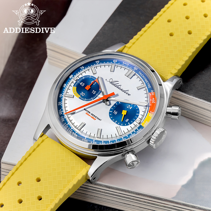 ADDIESDIVE Fashion Men's Quart - đánh giá và giá Rubber Strap Diver