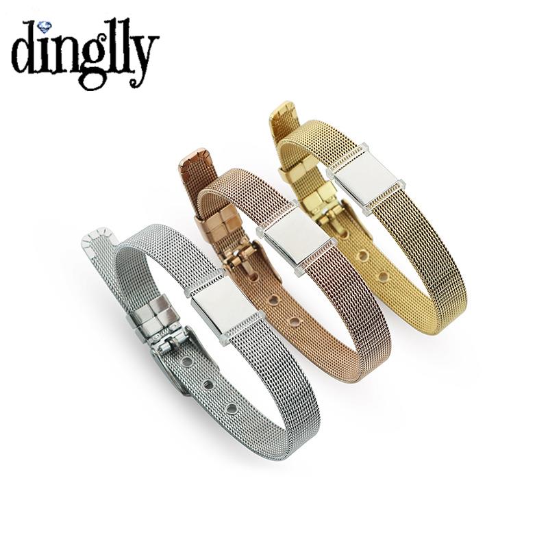 DINGLLY 10mm High Quality Stai - đánh giá và giá Mesh Strap Metal