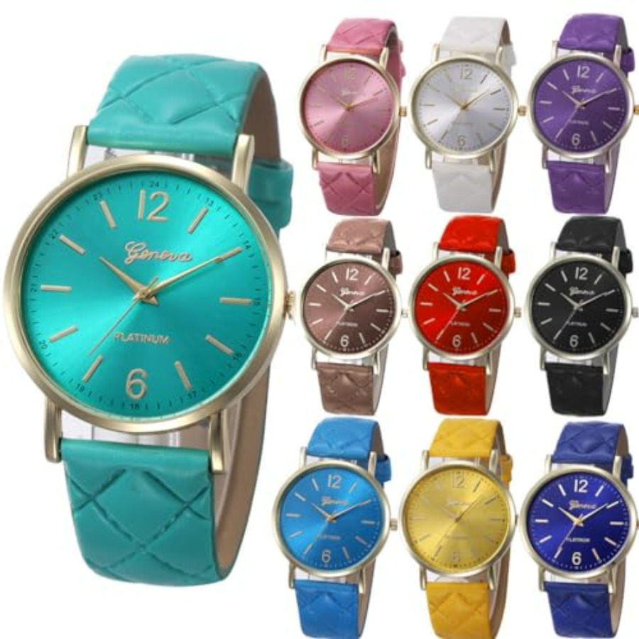 10 Pack Women Men Unisex Plati - đánh giá và giá Leather Watch Band Men