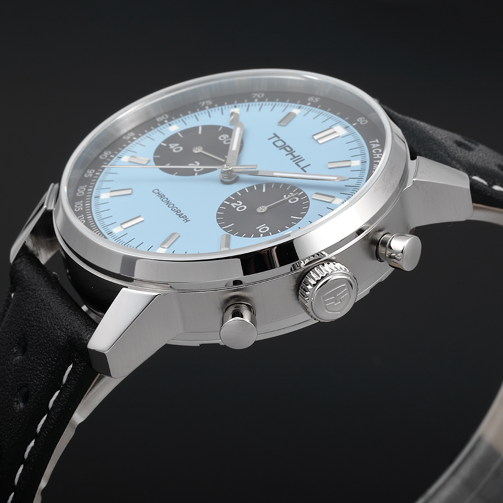 TOPHILL Vintage Racing Chronog - đánh giá và giá Tropic Strap Vintage