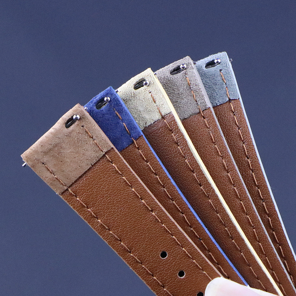 Premium Leather Suede Watch St - đánh giá và giá Suede Strap Watch