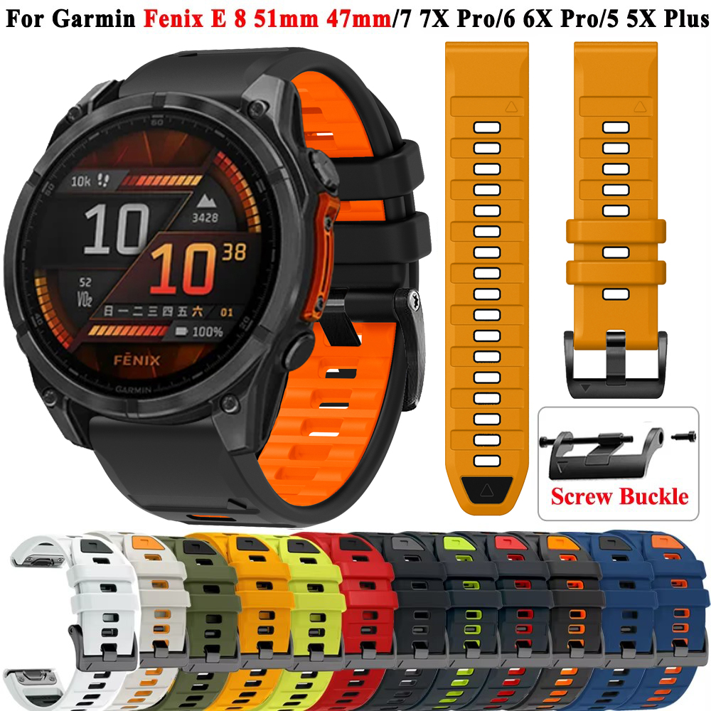 QuickFit 26mm 22mm Silicone Wa - đánh giá và giá Silicone Watch Band 22Mm