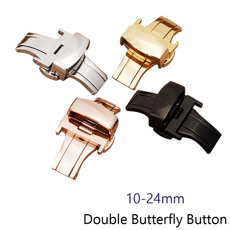 Automatic Double Click Butterf - đánh giá và giá Butterfly Clasp Deployant