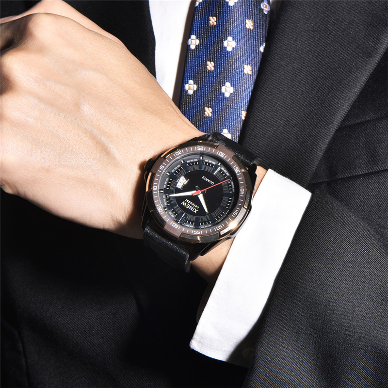 Men XINEW Brand Watches Studen - đánh giá và giá Leather Watch Band Men