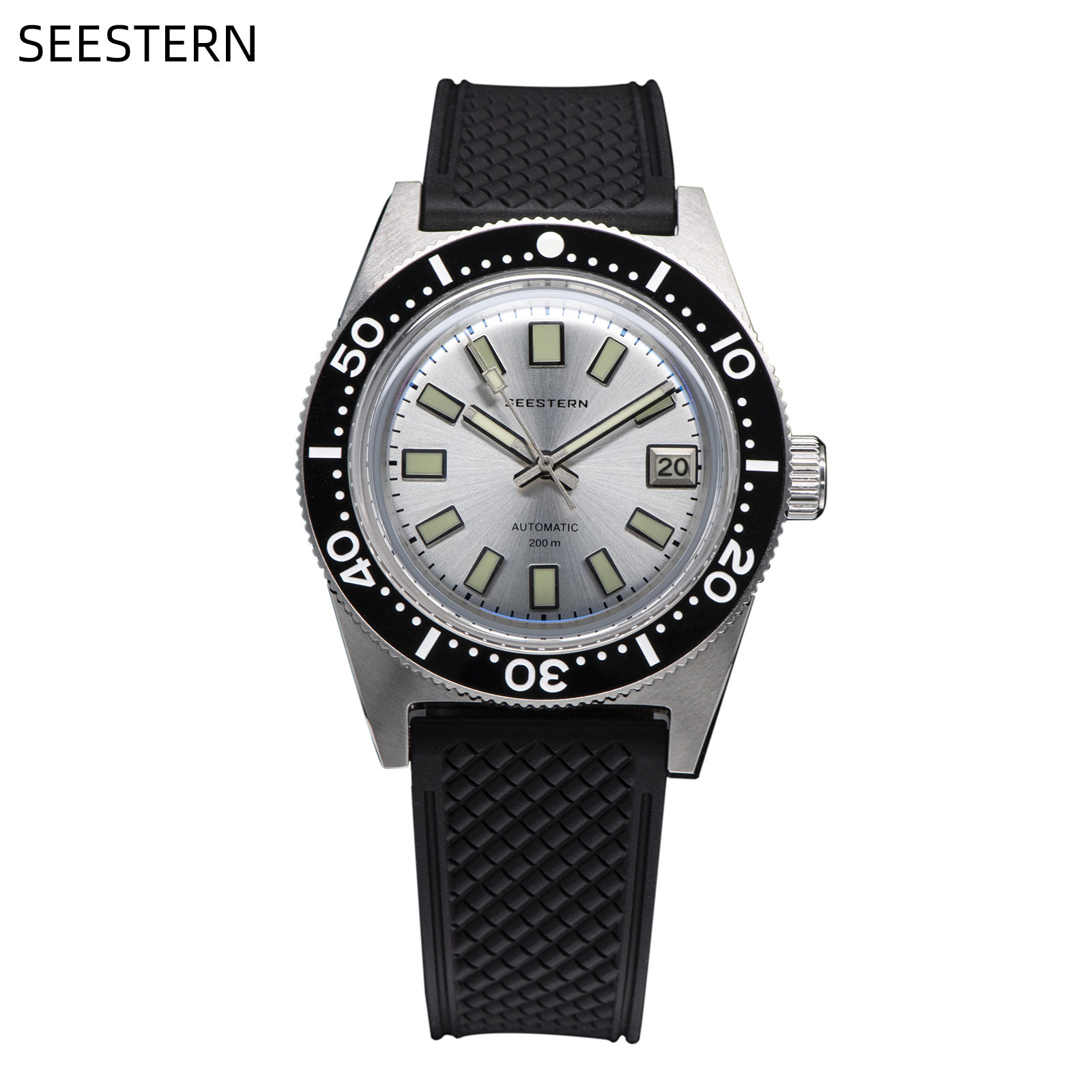 SEESTERN Diving Watch 62MAS Au - đánh giá và giá Rubber Strap Diver