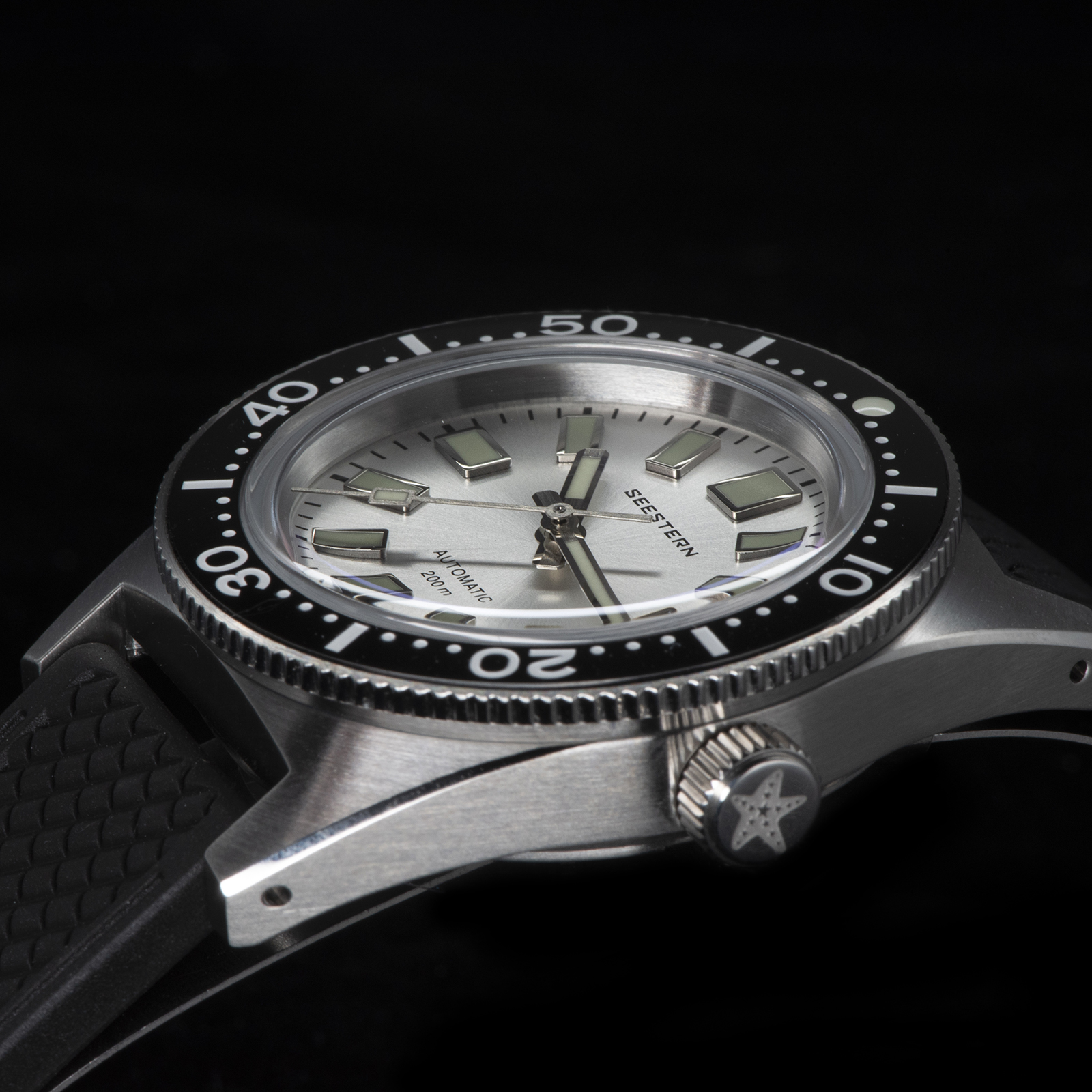 SEESTERN Diving Watch 62MAS Au - đánh giá và giá Rubber Strap Diver