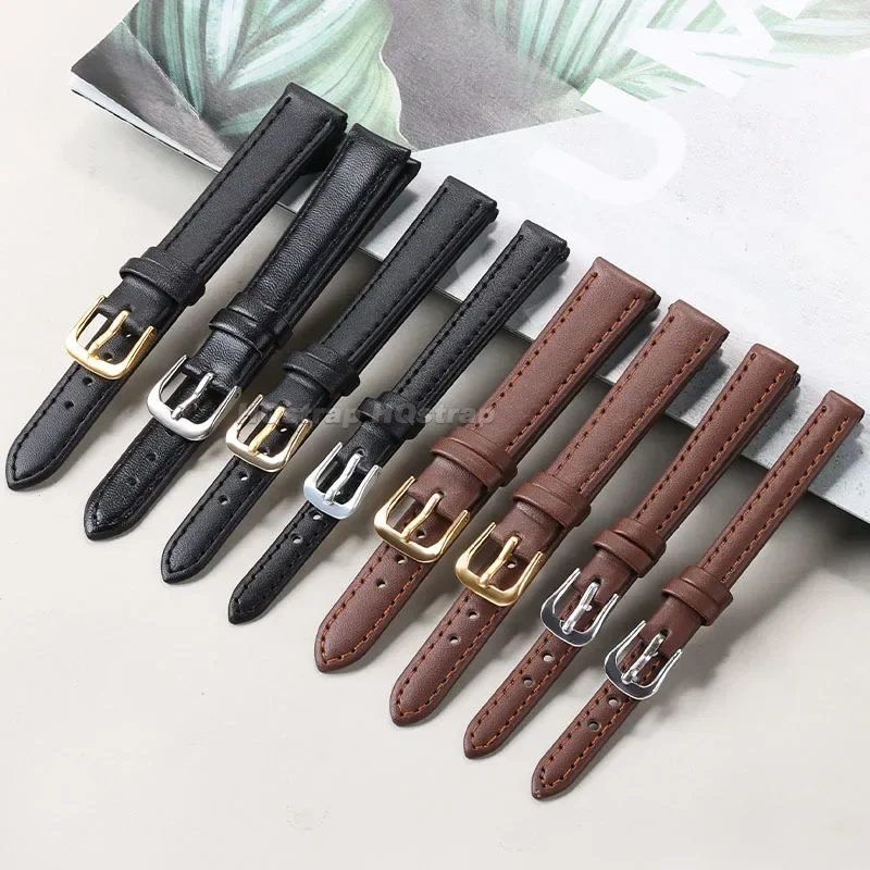 PU Leather Strap 10mm 12mm 14m - đánh giá và giá Suede Strap Watch