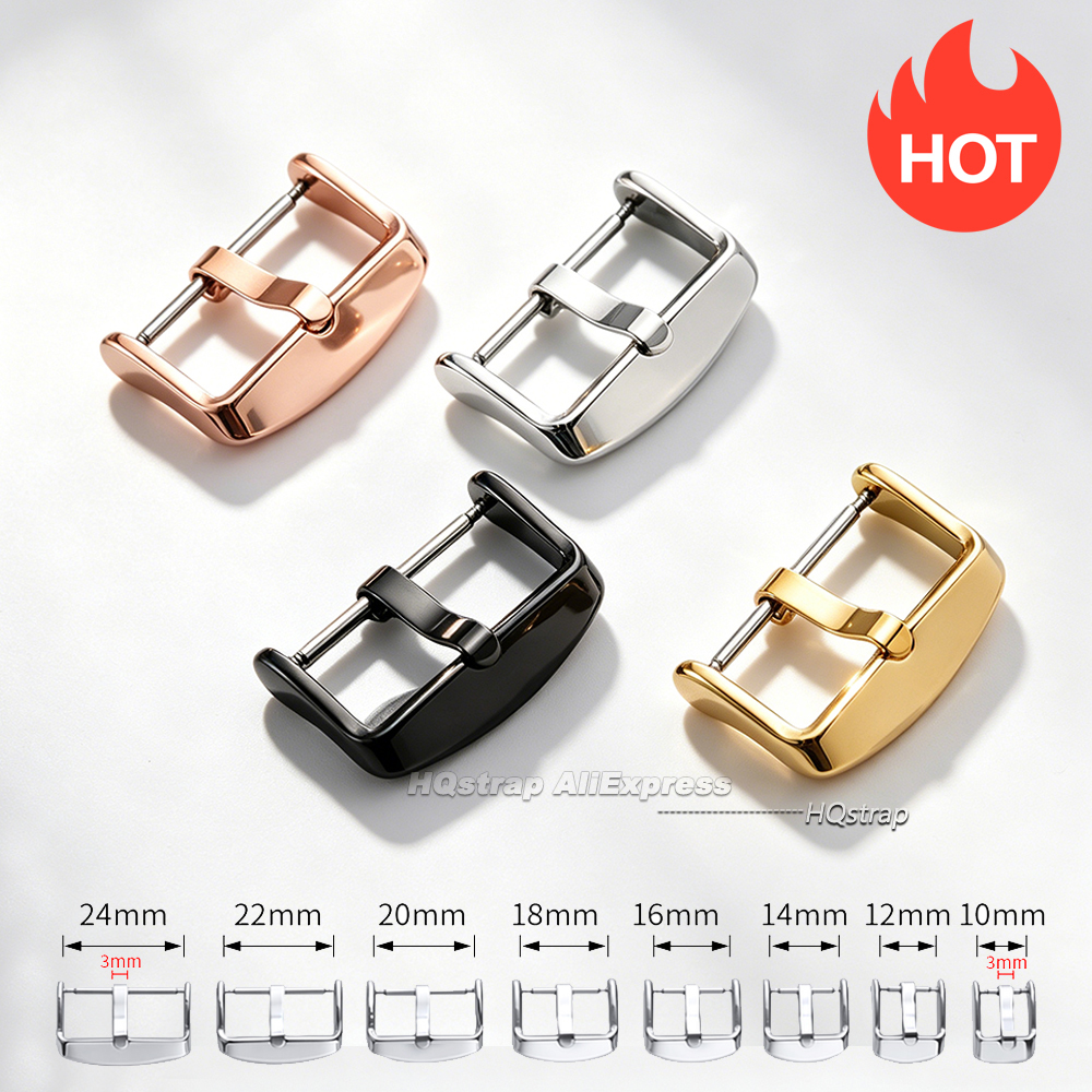 Pin Clasp Watchbands Buckle 12 - đánh giá và giá Silicone Watch Band 22Mm