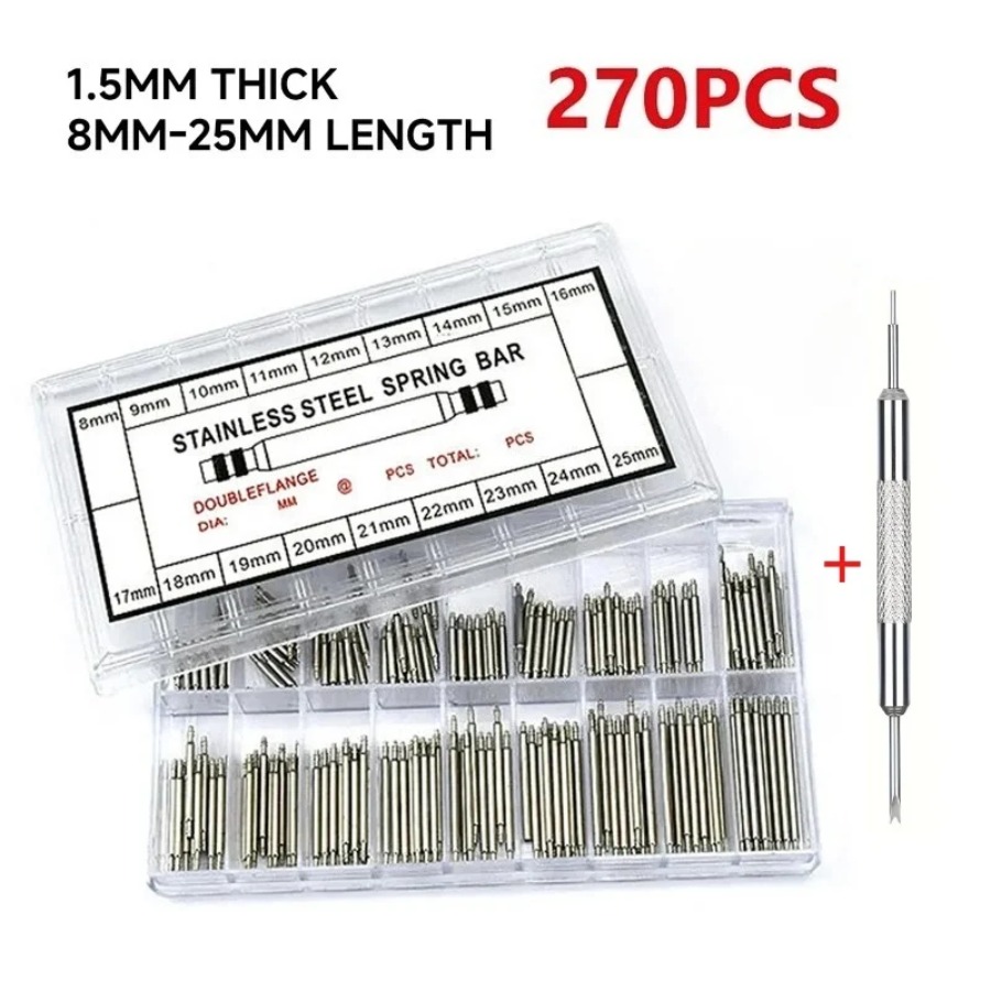 270pcs/Box Strainless Steel Sp - đánh giá và giá Spring Bar Tool Set