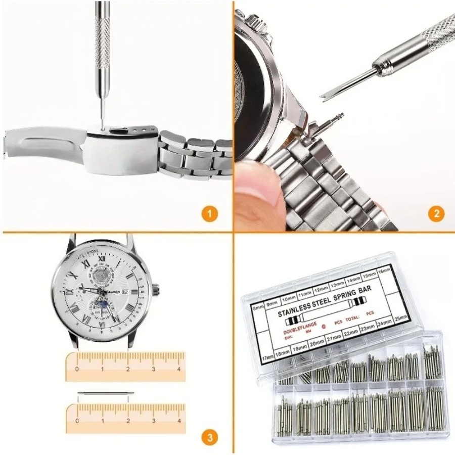 270pcs/Box Strainless Steel Sp - đánh giá và giá Spring Bar Tool Set