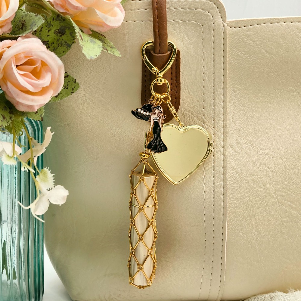 Fashionable Lipstick Storage K - đánh giá và giá Mesh Strap Metal